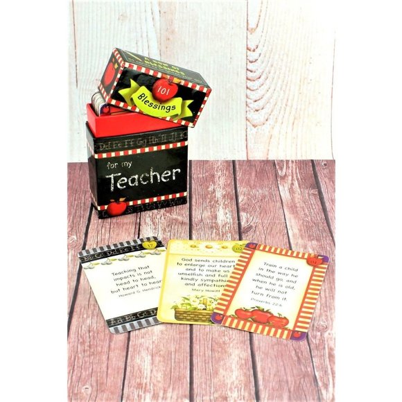 Boxed Card Set. 101 Blessings For My Teacher. NWT. - Picture 1 of 1